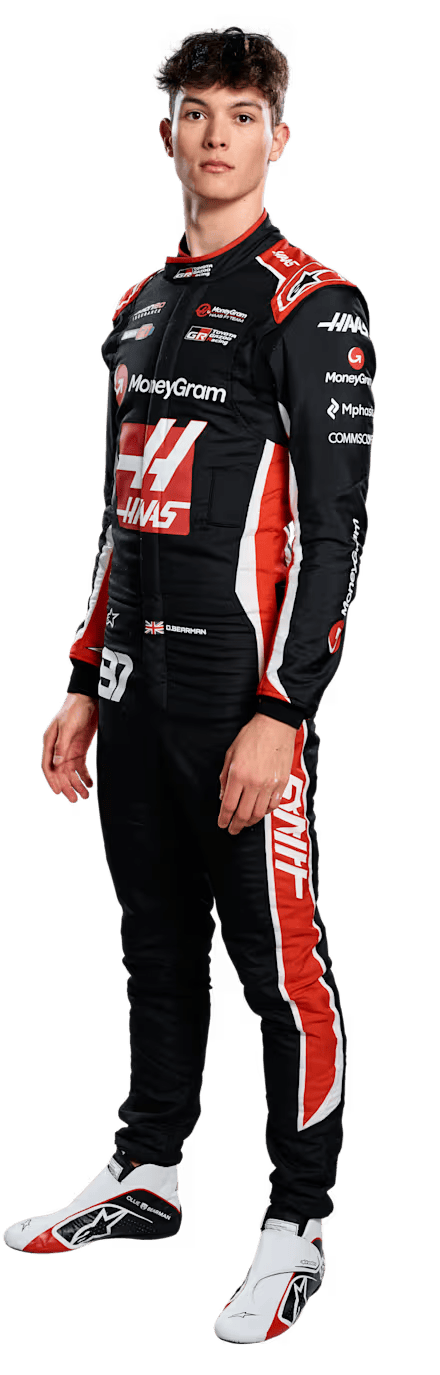 Oliver Bearman F1 Driver
