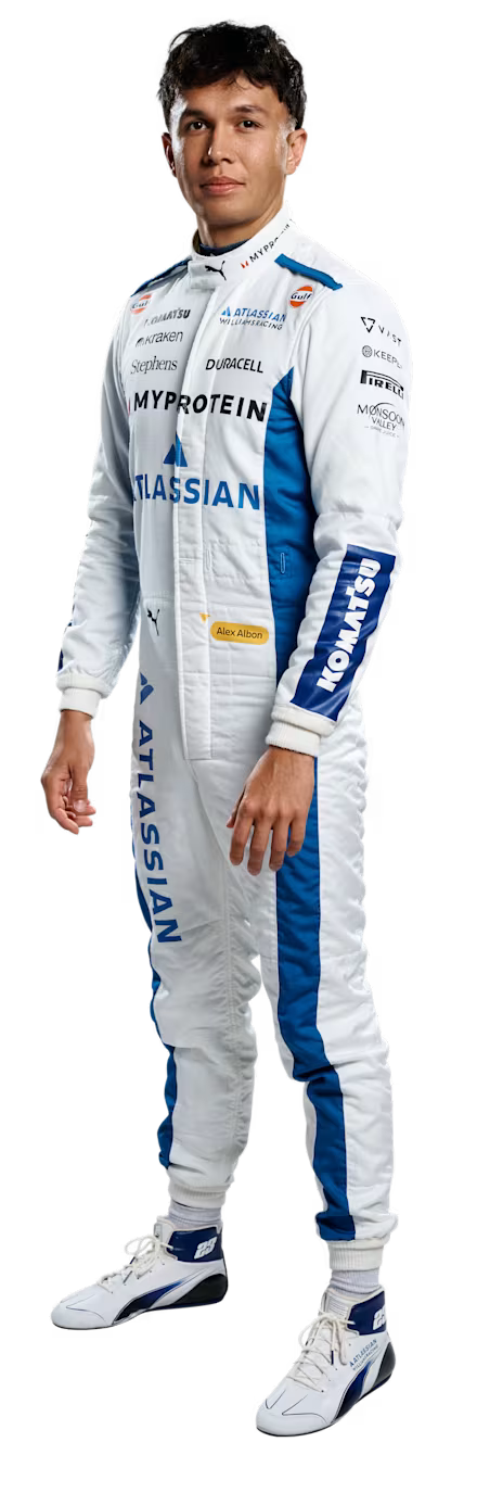 Alexander Albon F1 Driver