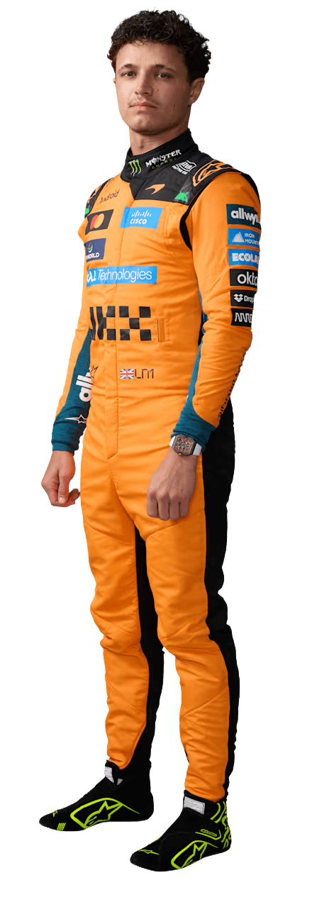 Lando Norris F1 Driver