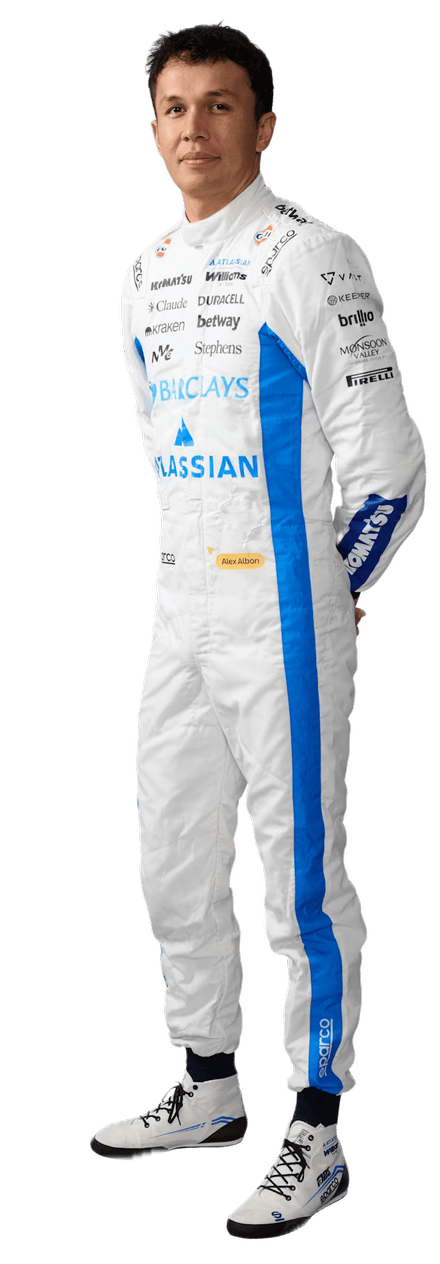 Alexander Albon F1 Driver